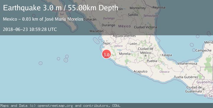 Map of JALISCO, MEXICO