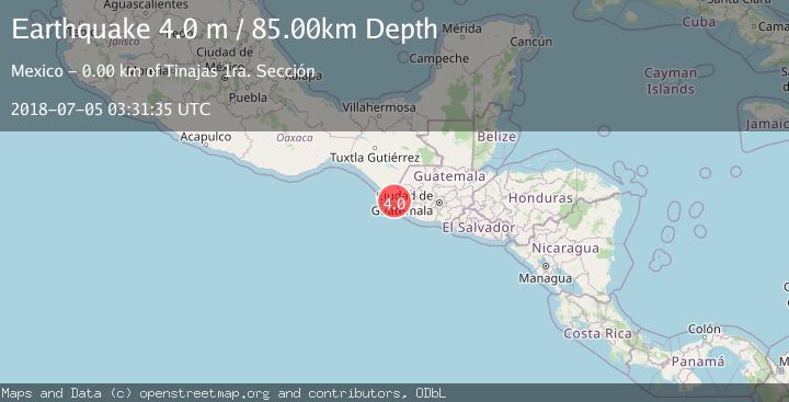 Map of CHIAPAS, MEXICO