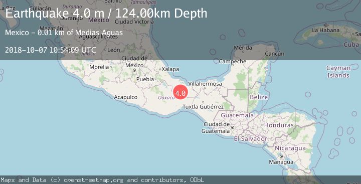Map of VERACRUZ, MEXICO