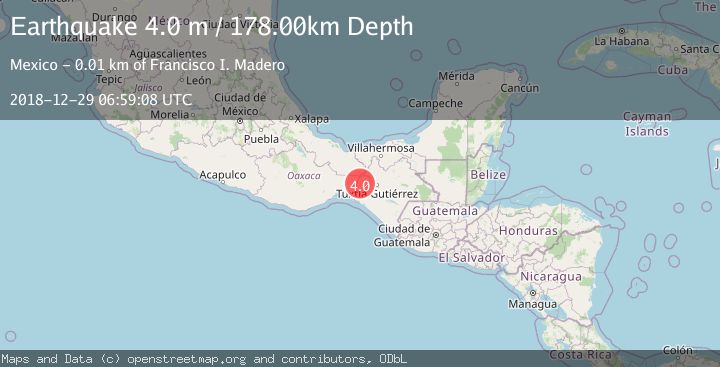 Map of CHIAPAS, MEXICO