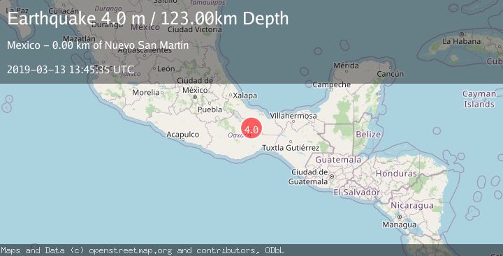 Map of VERACRUZ, MEXICO