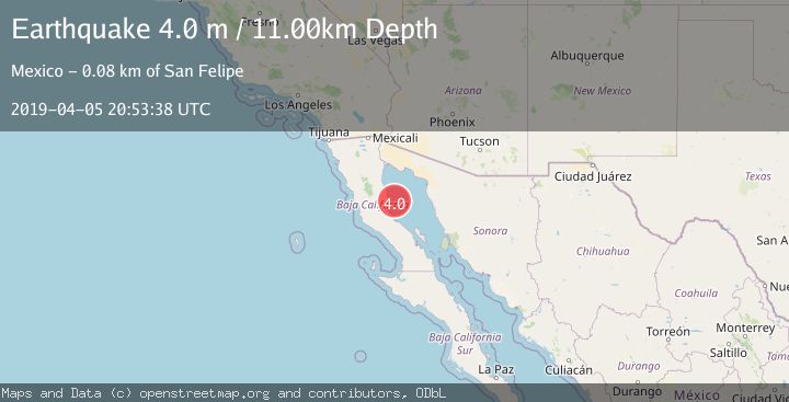 Map of GULF OF CALIFORNIA