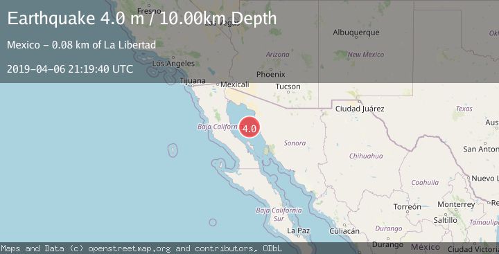 Map of GULF OF CALIFORNIA