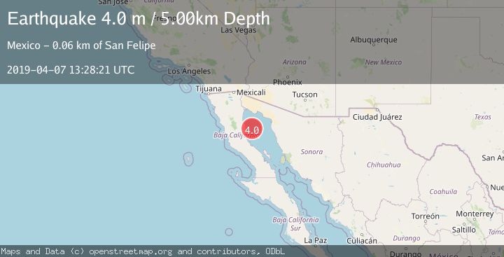 Map of GULF OF CALIFORNIA