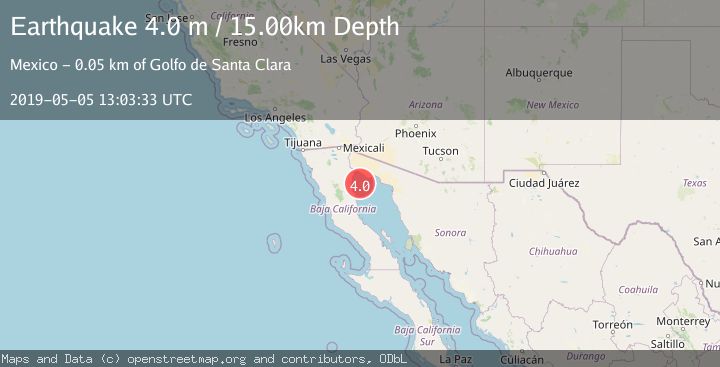Map of GULF OF CALIFORNIA