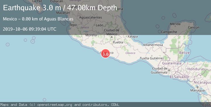 Map of GUERRERO, MEXICO