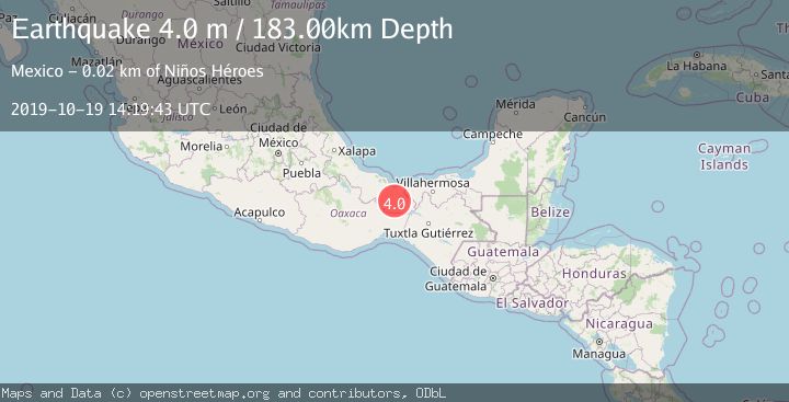 Map of VERACRUZ, MEXICO