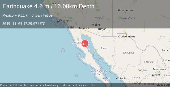 Map of GULF OF CALIFORNIA