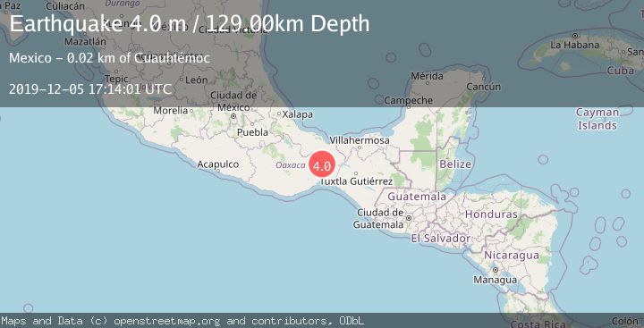 Map of VERACRUZ, MEXICO