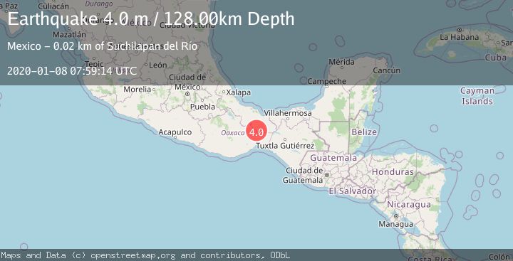 Map of VERACRUZ, MEXICO