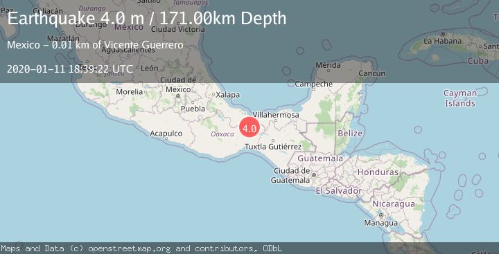 Map of VERACRUZ, MEXICO