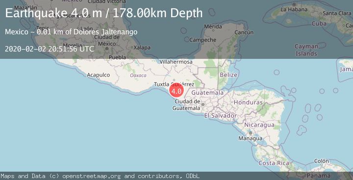 Map of CHIAPAS, MEXICO