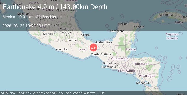 Map of VERACRUZ, MEXICO