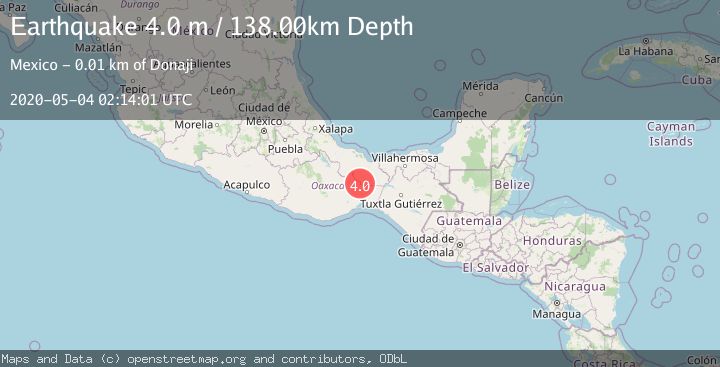 Map of VERACRUZ, MEXICO