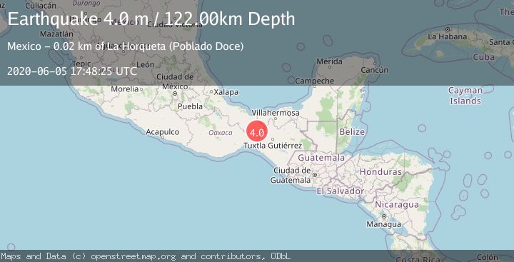 Map of VERACRUZ, MEXICO