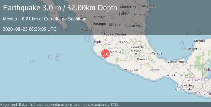 Map of JALISCO, MEXICO