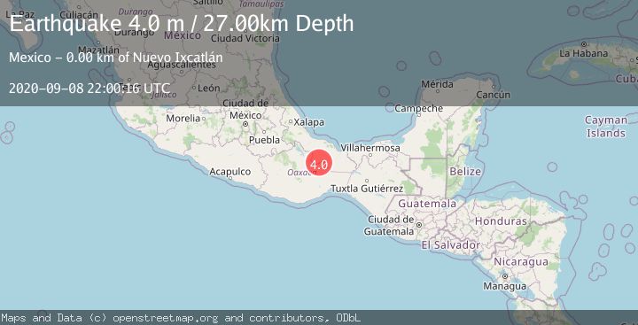 Map of VERACRUZ, MEXICO