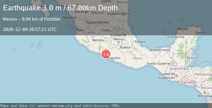 Map of GUERRERO, MEXICO