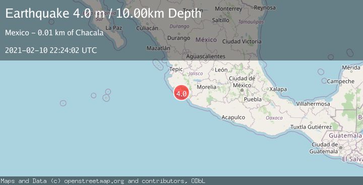 Map of COLIMA, MEXICO