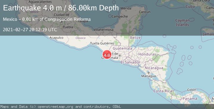 Map of CHIAPAS, MEXICO