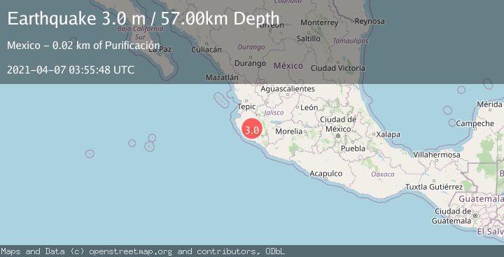 Map of JALISCO, MEXICO