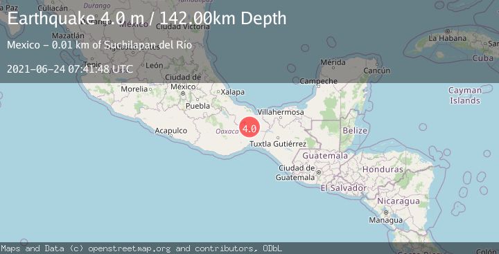 Map of VERACRUZ, MEXICO