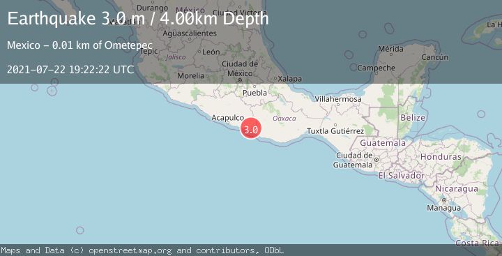 Map of GUERRERO, MEXICO