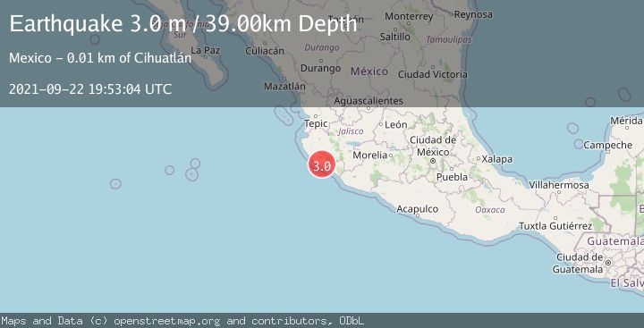 Map of JALISCO, MEXICO