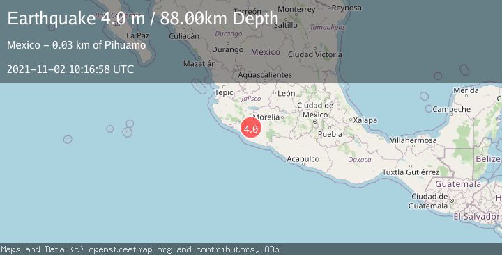 Map of JALISCO, MEXICO