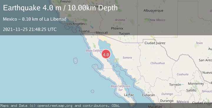 Map of GULF OF CALIFORNIA