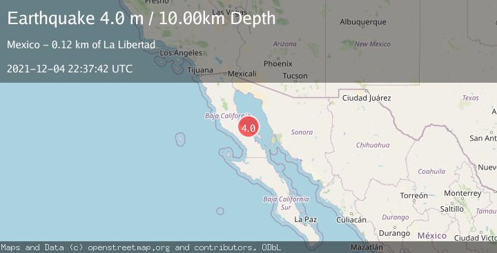 Map of GULF OF CALIFORNIA