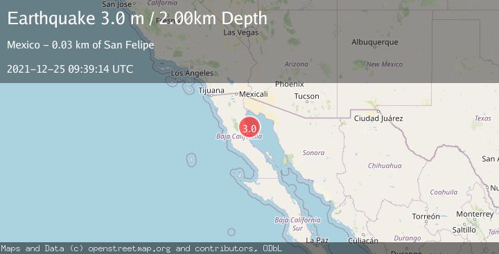 Map of GULF OF CALIFORNIA