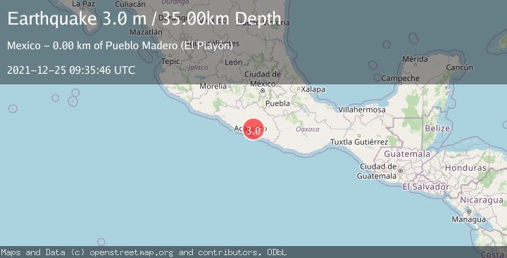 Map of GUERRERO, MEXICO