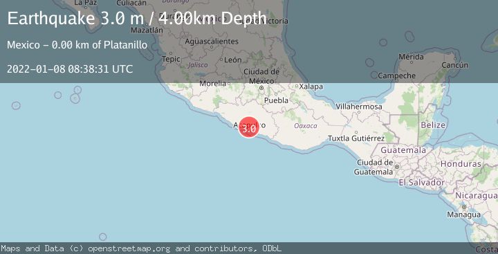 Map of GUERRERO, MEXICO