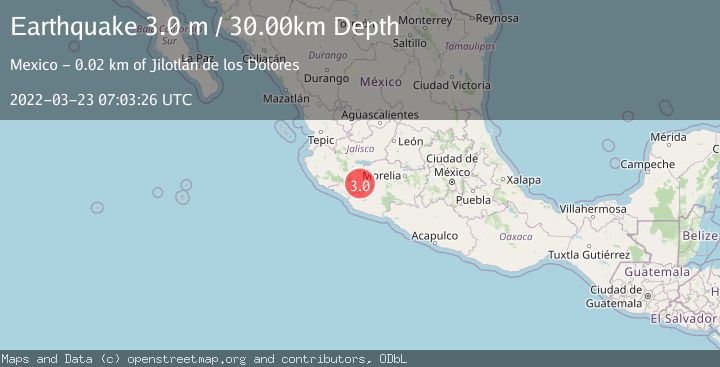 Map of JALISCO, MEXICO