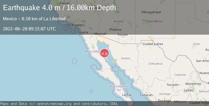 Map of GULF OF CALIFORNIA