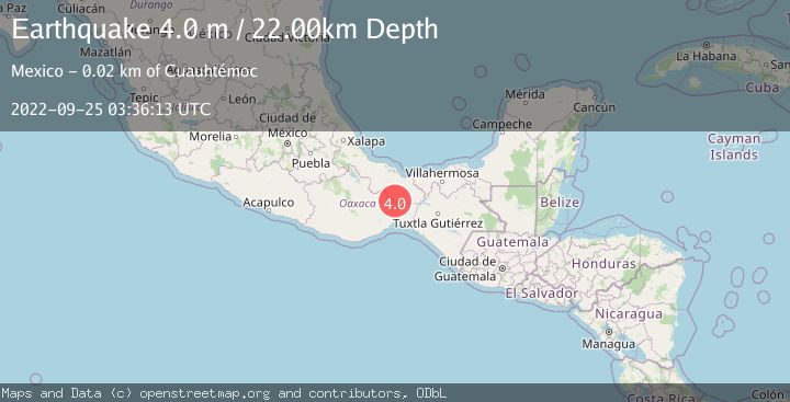 Map of VERACRUZ, MEXICO