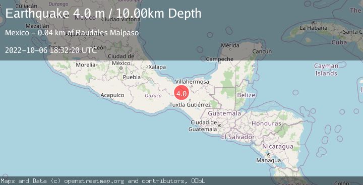 Map of VERACRUZ, MEXICO