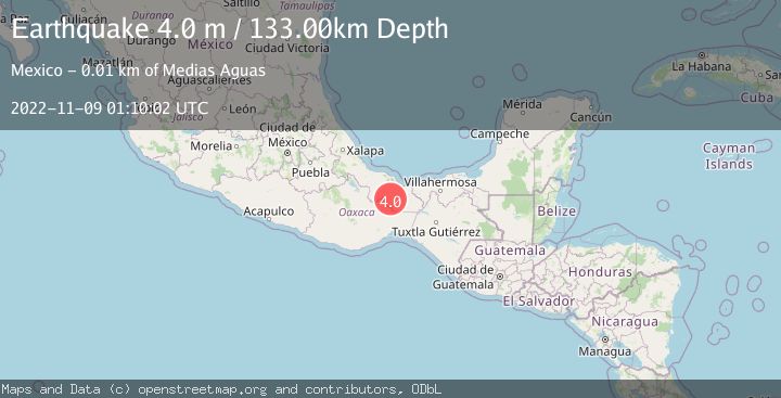Map of VERACRUZ, MEXICO