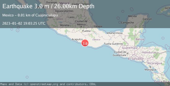 Map of GUERRERO, MEXICO