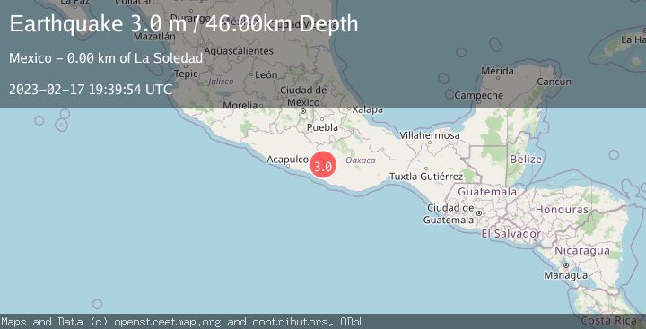 Map of GUERRERO, MEXICO