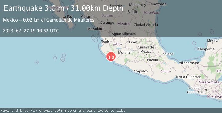 Map of COLIMA, MEXICO