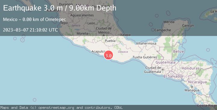 Map of GUERRERO, MEXICO