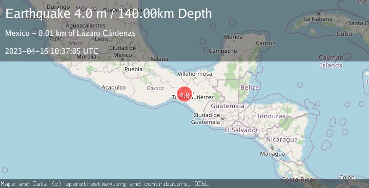 Map of CHIAPAS, MEXICO