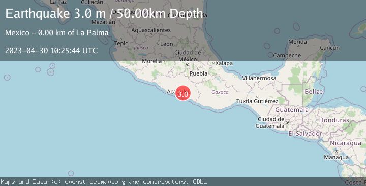 Map of GUERRERO, MEXICO