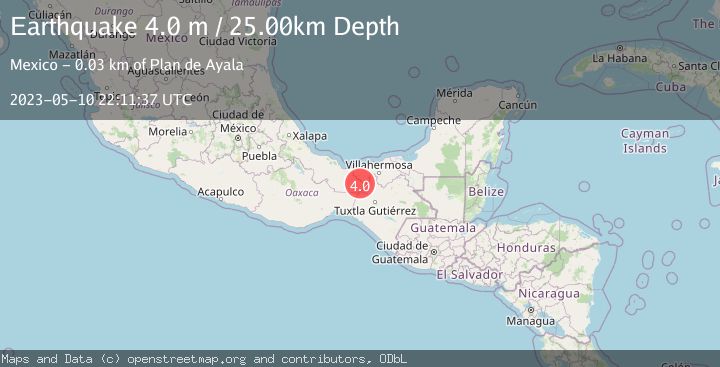 Map of VERACRUZ, MEXICO
