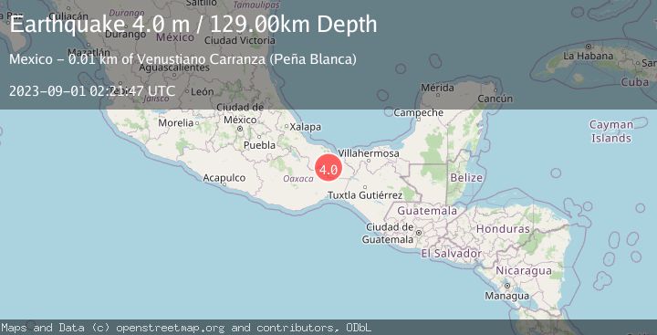 Map of VERACRUZ, MEXICO