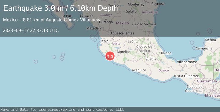 Map of COLIMA, MEXICO