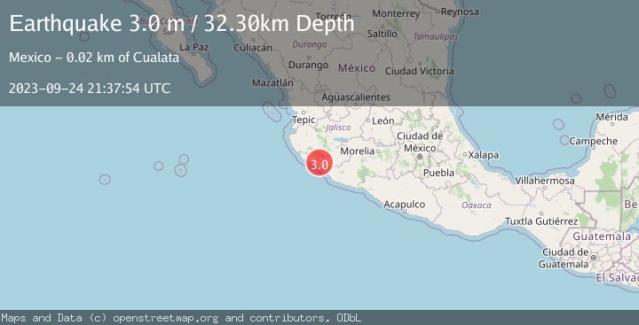 Map of COLIMA, MEXICO