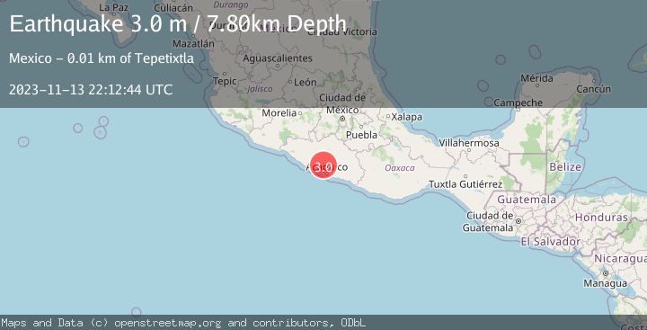 Map of GUERRERO, MEXICO